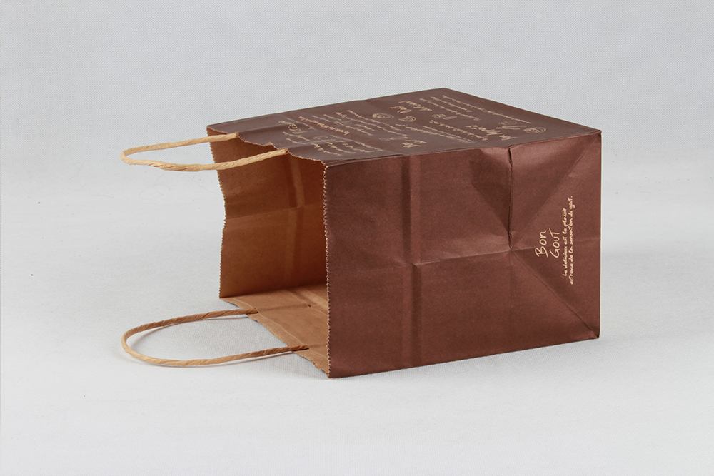 甜品店便捷打包牛皮紙袋定制 甜品店便捷打包牛皮紙袋定制