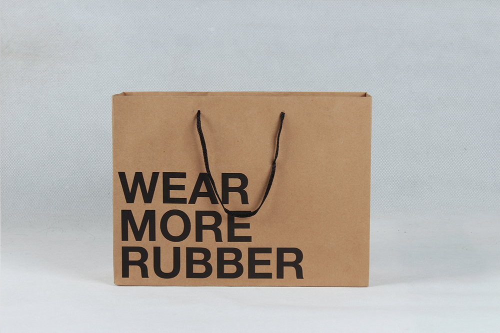WEAR MORE RUBBER簡約牛皮紙袋 WEAR MORE RUBBER簡約牛皮紙袋