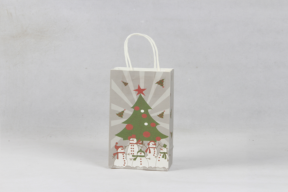 圣誕節便捷牛皮紙袋