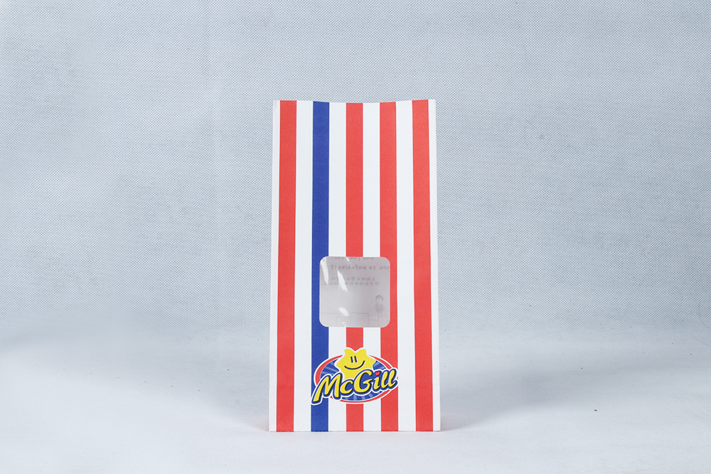 紅藍(lán)條紋個(gè)性牛皮食品袋定制 紅藍(lán)條紋個(gè)性牛皮食品袋定制