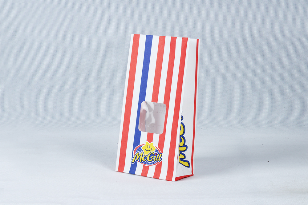 紅藍(lán)條紋個(gè)性牛皮食品袋定制 紅藍(lán)條紋個(gè)性牛皮食品袋定制