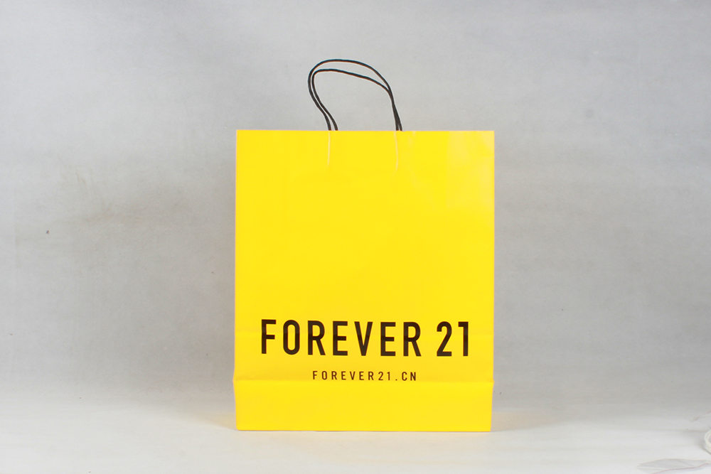 精美服裝牛皮紙袋 FOREVER 21 精美服裝牛皮紙袋 FOREVER 21