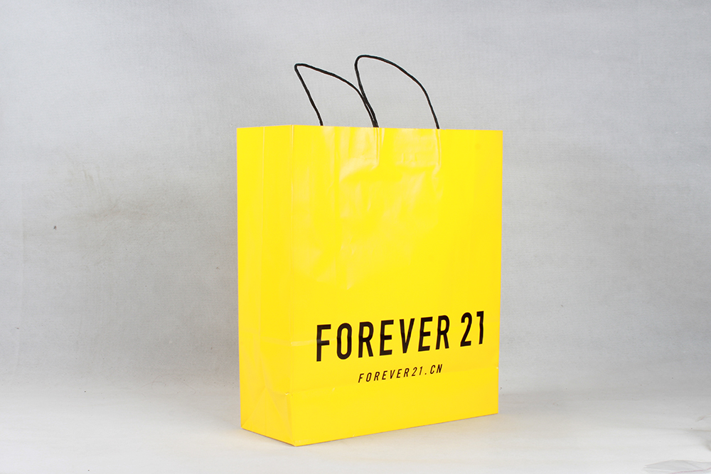 精美服裝牛皮紙袋 FOREVER 21 精美服裝牛皮紙袋 FOREVER 21